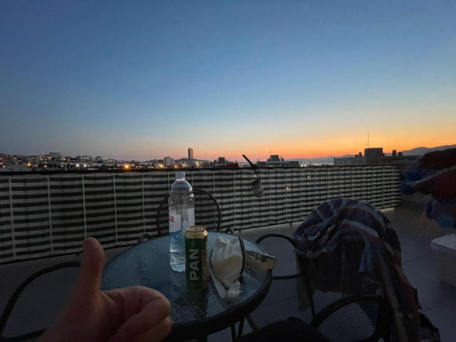 Eva Split Sunset City View Teracce Exteriér fotografie