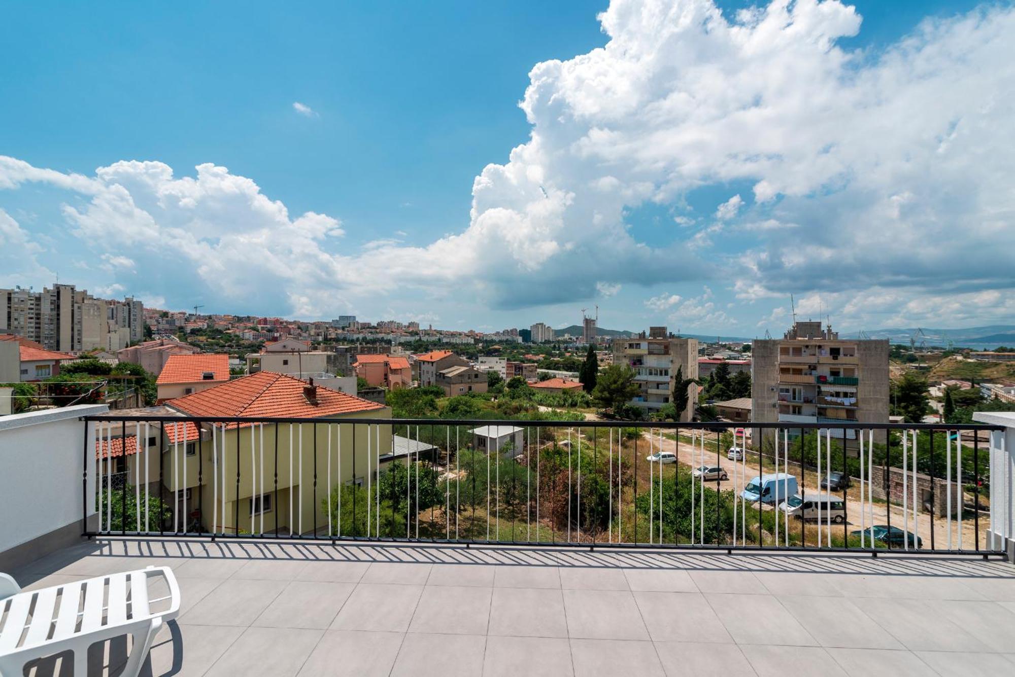 Eva Split Sunset City View Teracce Exteriér fotografie