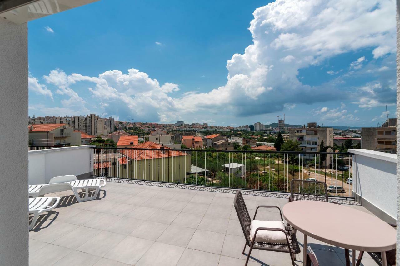 Eva Split Sunset City View Teracce Exteriér fotografie