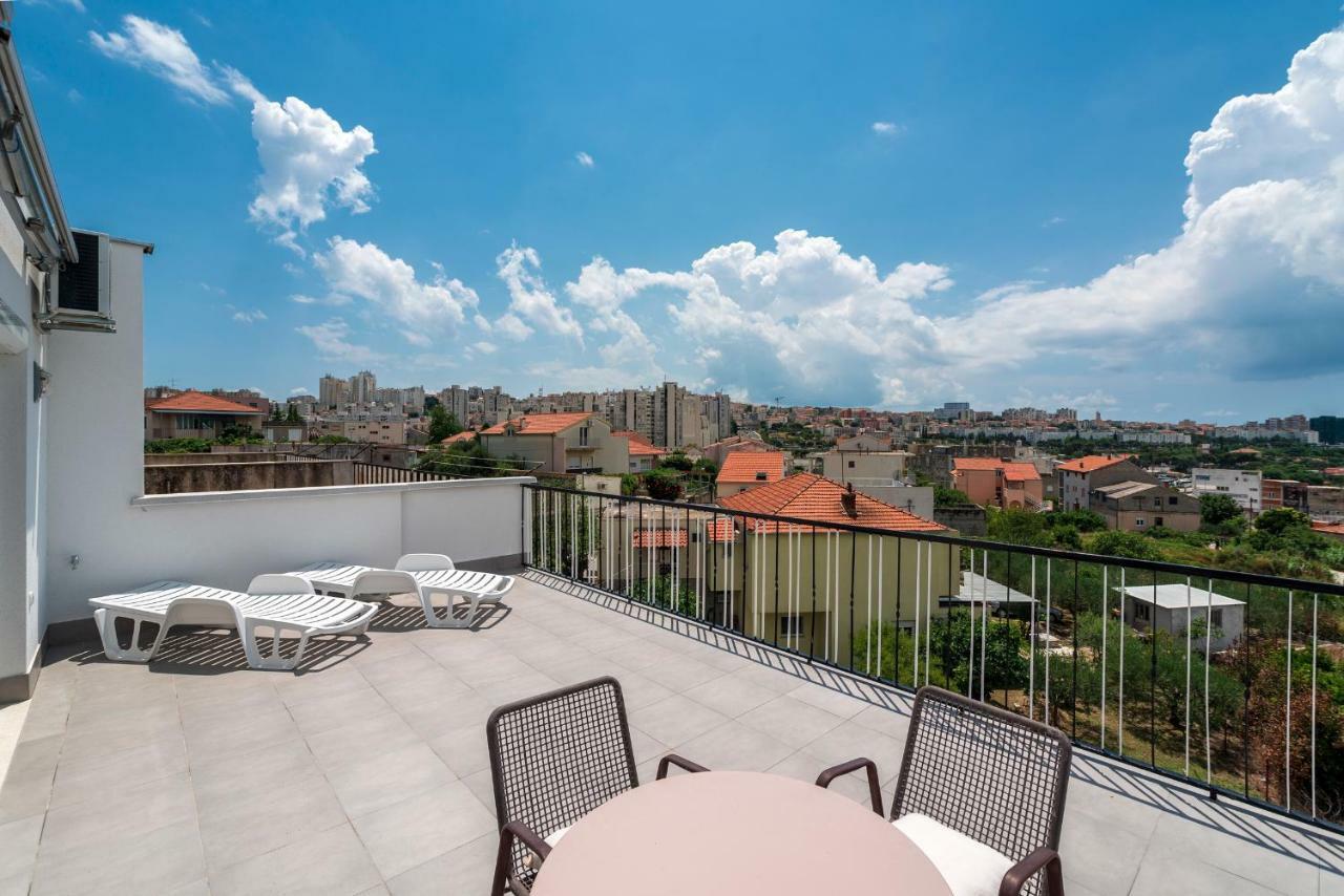Eva Split Sunset City View Teracce Exteriér fotografie